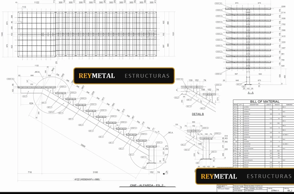 Trabajo de REYMETAL: servicio 1
